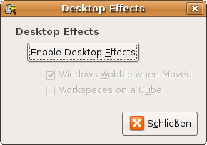 Desktopeffekte ermÃ¶glichen